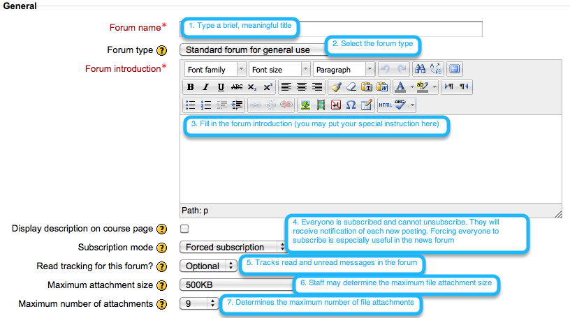 ForumGeneralSettings